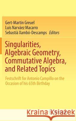Singularities, Algebraic Geometry, Commutative Algebra, and Related Topics: Festschrift for Antonio Campillo on the Occasion of His 65th Birthday Greuel, Gert-Martin 9783319968261 Springer