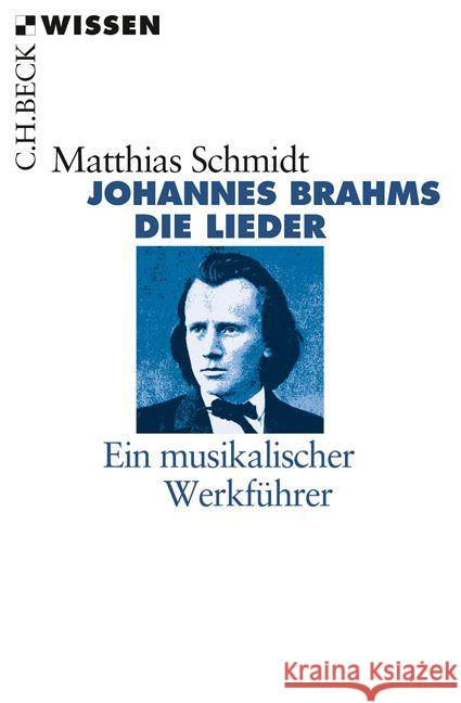 Johannes Brahms. Die Lieder : Ein musikalischer Werkführer Schmidt, Matthias 9783406682827 Beck