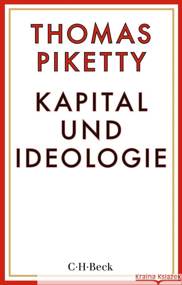 Kapital und Ideologie Piketty, Thomas 9783406789090