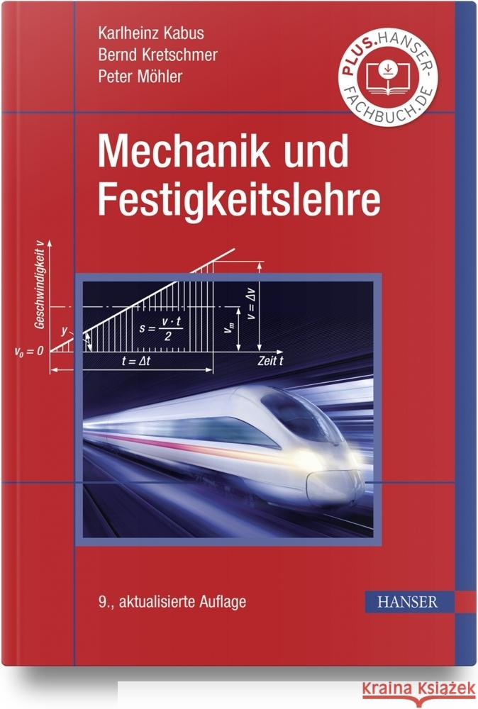 Mechanik und Festigkeitslehre Kabus, Karlheinz, Kretschmer, Bernd, Möhler, Peter 9783446479029 Hanser Fachbuchverlag