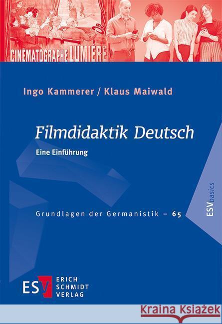 Filmdidaktik Deutsch Kammerer, Ingo, Maiwald, Klaus 9783503199129 Schmidt (Erich), Berlin