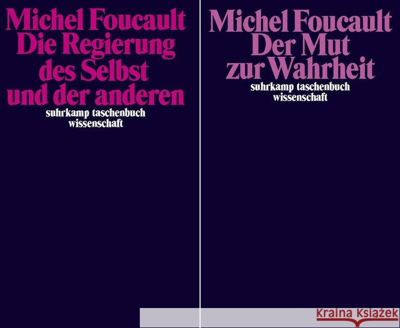 Die Regierung des Selbst und der anderen, 2 Bde. : Enth. ausserd.: Der Mut zur Wahrheit. Vorlesungen am College de France 1982/84 Foucault, Michel 9783518061749