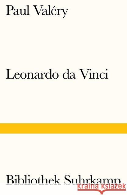 Leonardo da Vinci : Essays Valéry, Paul 9783518242070 Suhrkamp