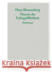 Theorie der Unbegrifflichkeit Blumenberg, Hans Haverkamp, Anselm  9783518584804 Suhrkamp