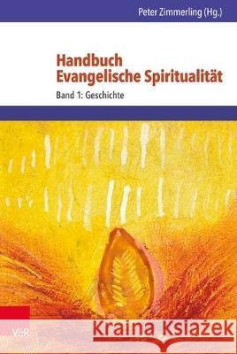 Handbuch Evangelische Spiritualitat: Band 1: Geschichte Carsten Rentzing, C. Arnold Snyder, Nicholas Sagovsky, Markus Matthias, Wolfgang Sommer, Dietrich Meyer, Thomas Illg, Sv 9783525567197