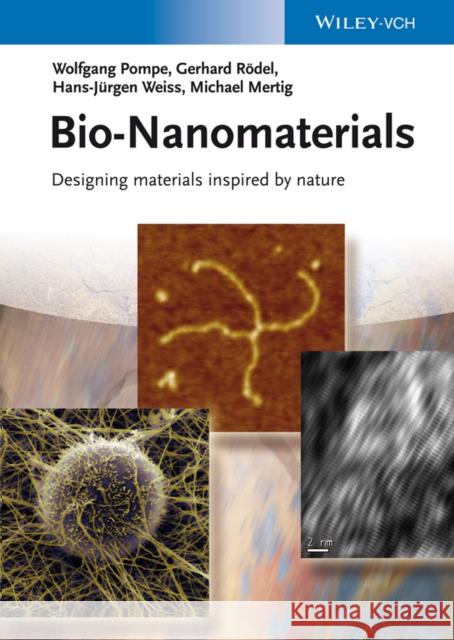 Bio-Nanomaterials: Designing Materials Inspired by Nature Pompe, Wolfgang 9783527410156 John Wiley & Sons