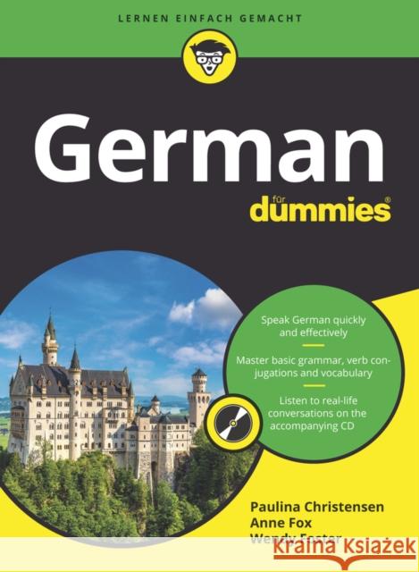 German für Dummies, m. Audio CD Paulina Christensen, Anne Fox, Wendy Forster 9783527716531