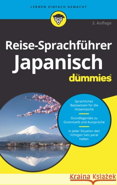 Reise-Sprachfuhrer Japanisch fur Dummies Eriko Sato 9783527719754