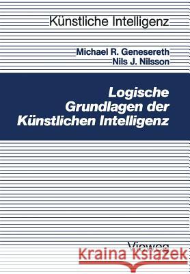 Logische Grundlagen Der Künstlichen Intelligenz Tarnowski, Michael 9783528046385 Vieweg+teubner Verlag