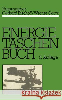 Energietaschenbuch Gerhard Bischoff Friedrich Adler 9783528184469