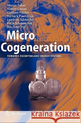 Micro Cogeneration: Towards Decentralized Energy Systems Pehnt, Martin 9783540255826 Springer