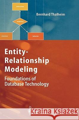 Entity-Relationship Modeling Thalheim, Bernhard 9783540654704