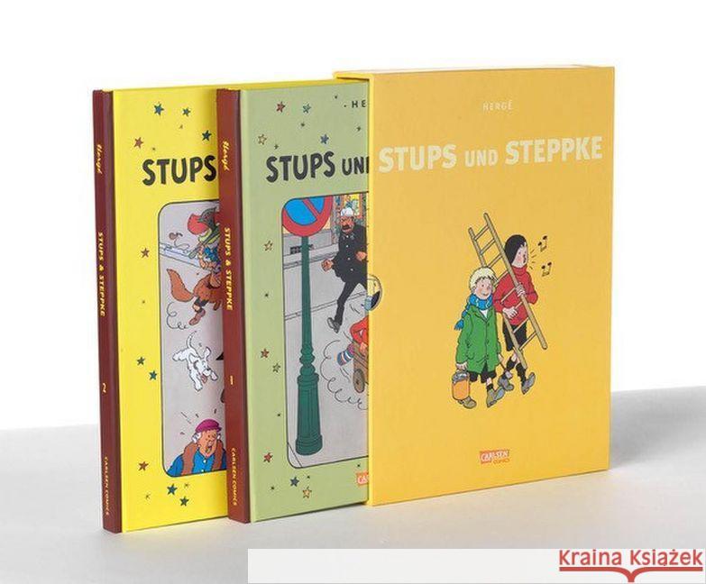 Stups und Steppke. Bd.1-2 Hergé 9783551714992