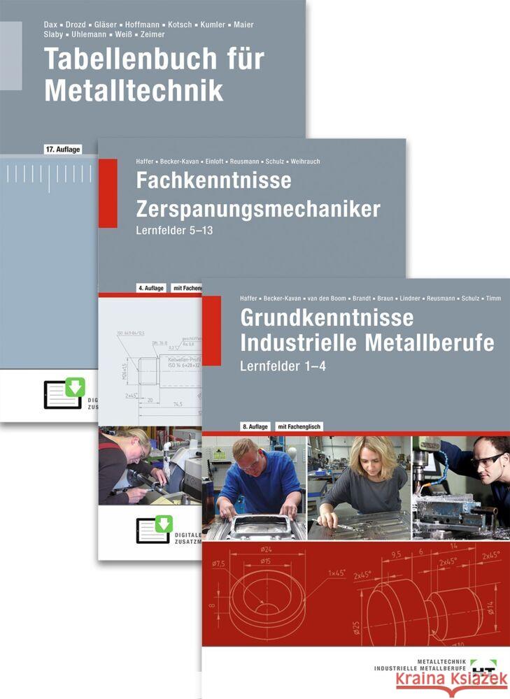Paketangebot Der Zerspanungsmechaniker, m. 1 Buch, m. 1 Buch, m. 1 Buch Becker-Kavan, Angelika, Kumler, Bernd, Kotsch, Günter 9783582301307
