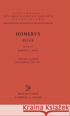 Homerus Ilias CB West 9783598714344