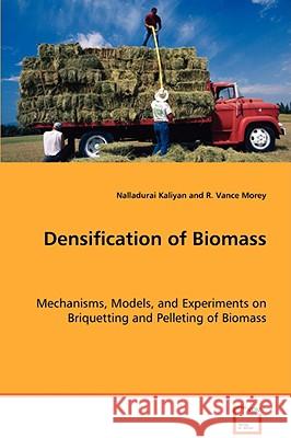 Densification of Biomass Nalladurai Kaliyan R. Vance Morey 9783639051858 VDM VERLAG DR. MULLER AKTIENGESELLSCHAFT & CO