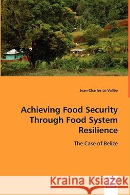 Achieving Food Security Through Food System Resilience Jean-Charles L 9783639058918