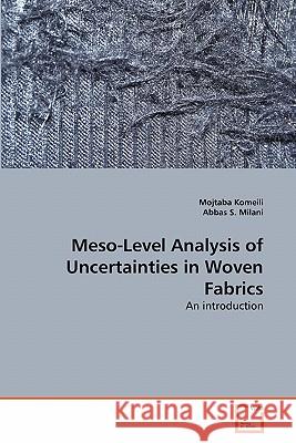 Meso-Level Analysis of Uncertainties in Woven Fabrics Mojtaba Komeili Abbas S 9783639297164 VDM Verlag