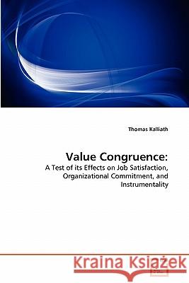 Value Congruence Thomas Kalliath 9783639341799 VDM Verlag