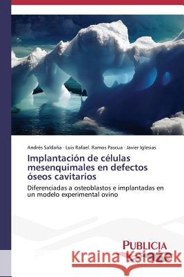 Implantación de células mesenquimales en defectos óseos cavitarios Saldaña, Andrés 9783639558784 Publicia