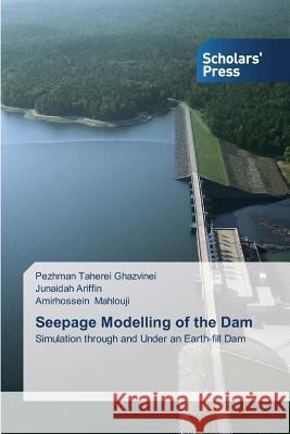Seepage Modelling of the Dam Taherei Ghazvinei Pezhman 9783639662191 Scholars' Press