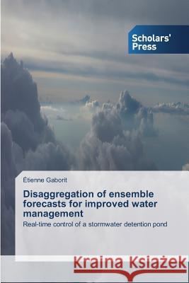 Disaggregation of ensemble forecasts for improved water management Gaborit Étienne 9783639704938 Scholars' Press