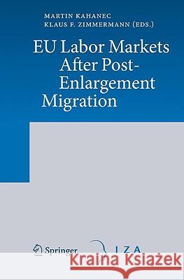 EU Labor Markets After Post-Enlargement Migration Martin Kahanec Klaus F. Zimmermann 9783642022418 Springer