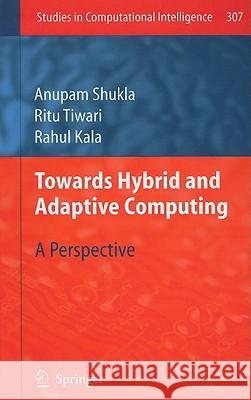 Towards Hybrid and Adaptive Computing: A Perspective Shukla, Anupam 9783642143434 Not Avail