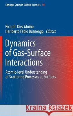 Dynamics of Gas-Surface Interactions: Atomic-Level Understanding of Scattering Processes at Surfaces Diez Muino, Ricardo 9783642329548 Springer