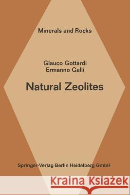 Natural Zeolites G. Gottardi E. Galli 9783642465208 Springer