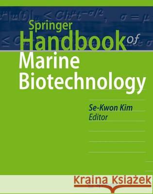 Springer Handbook of Marine Biotechnology Se-Kwon Kim 9783642539701