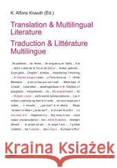 Translation & Multilingual Literature K. Alfons Knauth 9783643113887 Lit Verlag