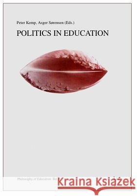 Politics in Education Kemp 9783643902535