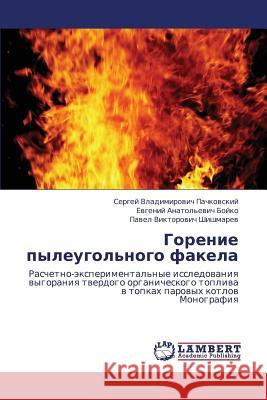 Gorenie Pyleugol'nogo Fakela Pachkovskiy Sergey Vladimirovich         Boyko Evgeniy Anatol'evich               Shishmarev Pavel Viktorovich 9783659427411 LAP Lambert Academic Publishing