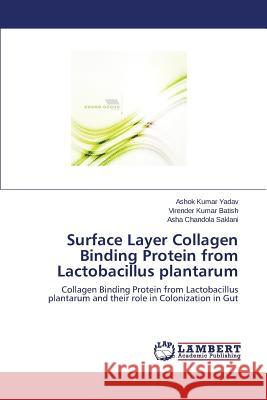 Surface Layer Collagen Binding Protein from Lactobacillus Plantarum Yadav Ashok Kumar 9783659572647 LAP Lambert Academic Publishing