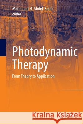 Photodynamic Therapy: From Theory to Application Abdel-Kader, Mahmoud H. 9783662510704 Springer