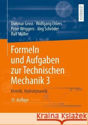 Formeln Und Aufgaben Zur Technischen Mechanik 3: Kinetik, Hydrodynamik Gross, Dietmar 9783662661895