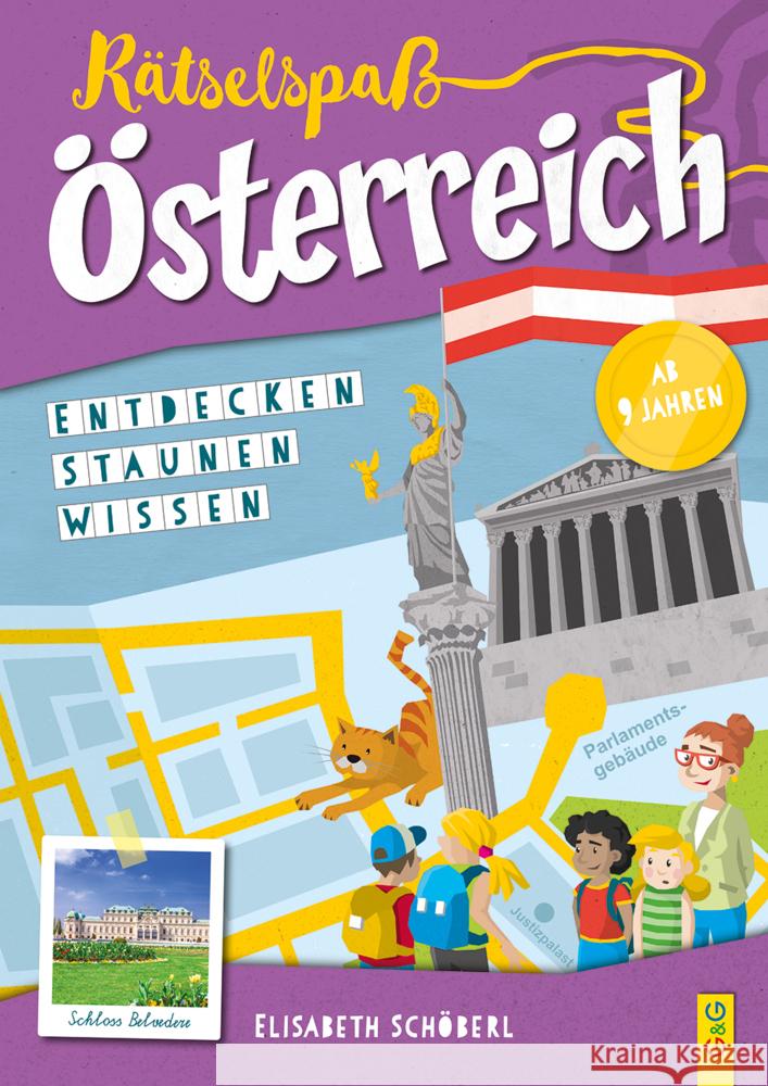 Rätselspaß Österreich - 4. Klasse Volksschule Schöberl, Elisabeth 9783707423327 G & G Verlagsgesellschaft