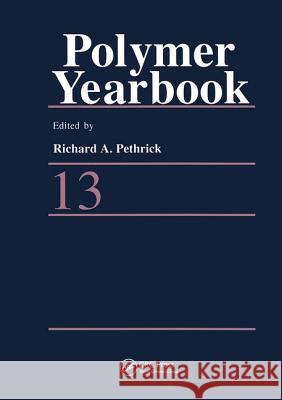 Polymer Yearbook 13 Raymond Bonnett 9783718659142 CRC