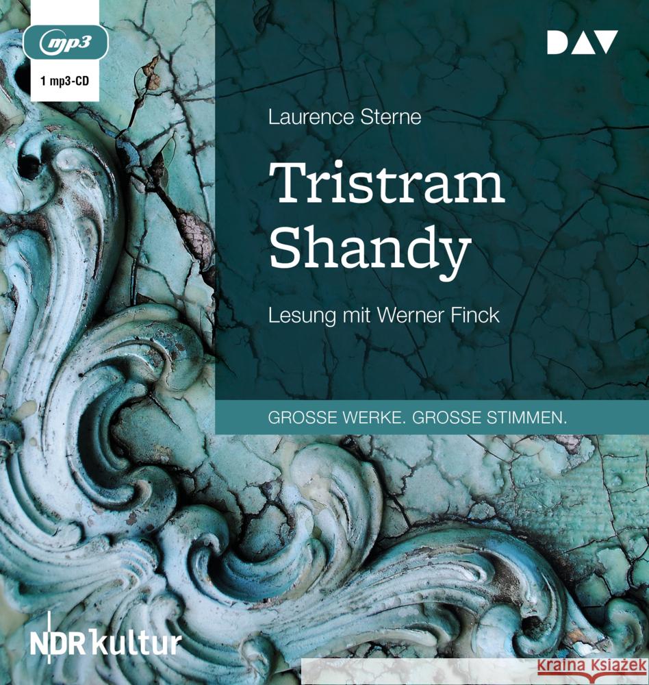 Tristram Shandy, 1 Audio-CD, 1 MP3 Sterne, Laurence 9783742419187