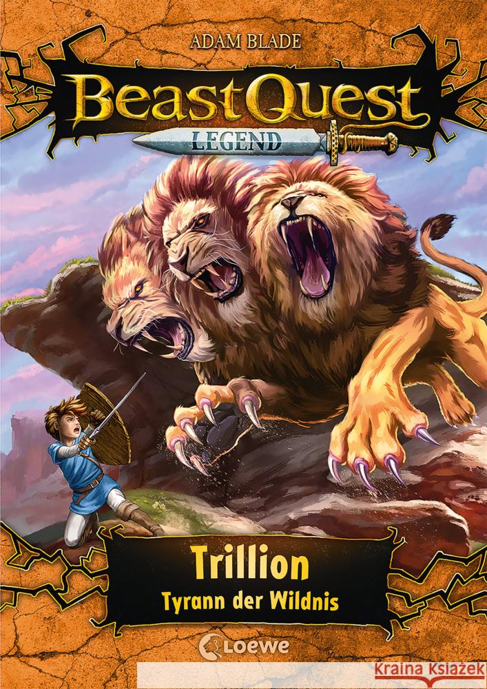Beast Quest Legend (Band 12) - Trillion, Tyrann der Wildnis Blade, Adam 9783743214194