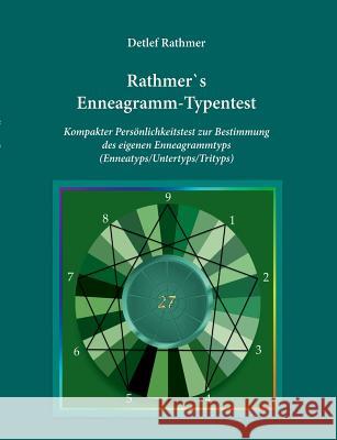 Rathmer's Enneagramm-Typentest: Kompakter Persönlichkeitstest zur Bestimmung des Enneagrammtyps (Enneatyps, Untertyps, Trityps) Rathmer, Detlef 9783746016115
