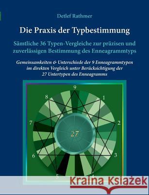 Die Praxis der Typbestimmung: Sämtliche 36 Typen-Vergleiche zur präzisen und zuverlässigen Bestimmung des Enneagrammtyps Rathmer, Detlef 9783752877601