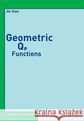 Geometric Qp Functions Jie Xiao 9783764377625 Birkhauser