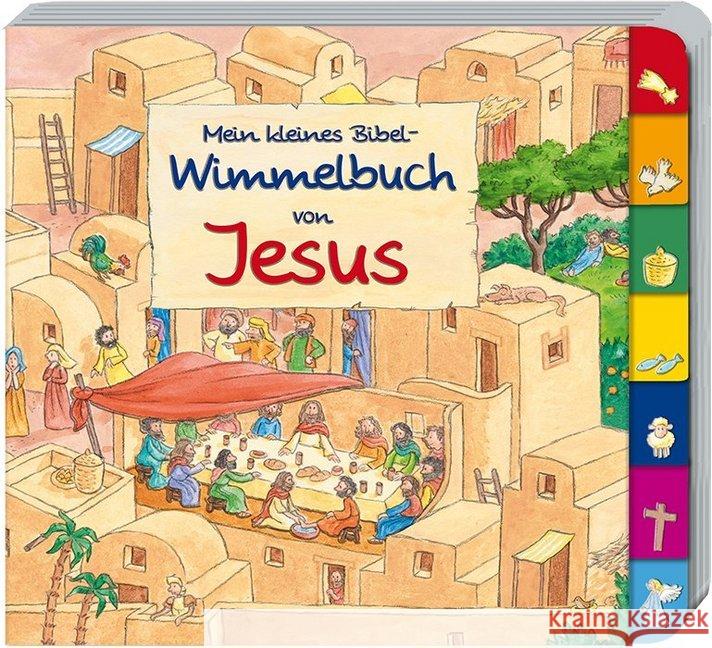 Mein kleines Bibel-Wimmelbuch von Jesus Abeln, Reinhard 9783766623652