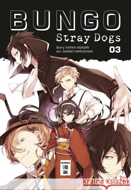 Bungo Stray Dogs. Bd.3 Asagiri, Kafka; Harukawa, Sango 9783770495634 Egmont Manga