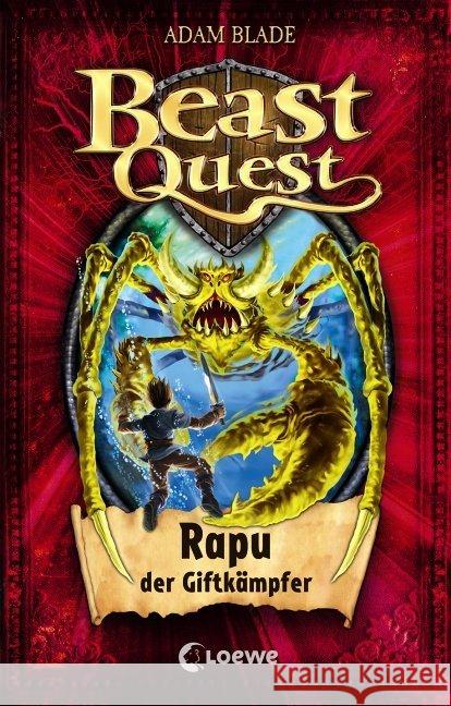 Beast Quest - Rapu, der Giftkämpfer Blade, Adam 9783785576397