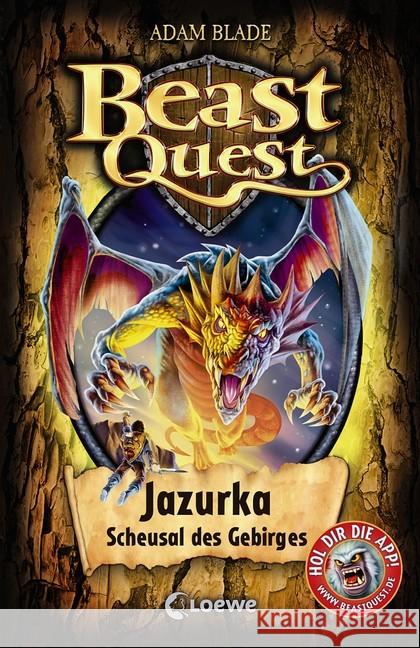 Beast Quest - Jazurka, Scheusal des Gebirges Blade, Adam 9783785584859
