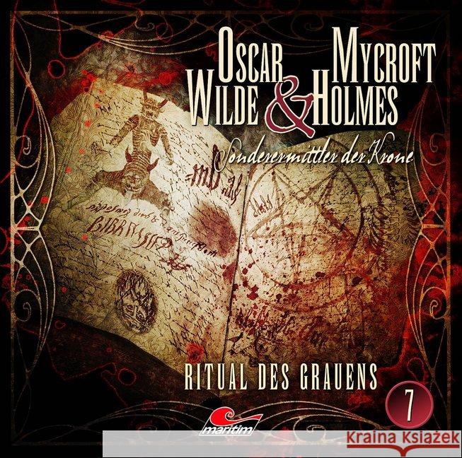 Oscar Wilde & Mycroft Holmes - Ritual des Grauens. Sonderermittler der Krone, Audio-CD Maas, Jonas 9783785753262