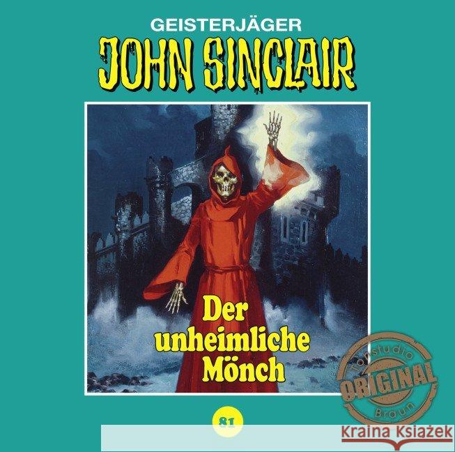 John Sinclair Tonstudio Braun - Der unheimliche Mönch, 1 Audio-CD : Der unheimliche Mönch. , Hörspiel. CD Standard Audio Format Dark, Jason 9783785758816